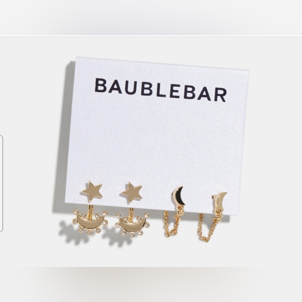 BAUBLEBAR Cosmic Couple Earring Set